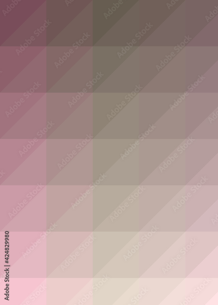 Obraz premium Abstract color Low-Polygones Generative Art background illustration