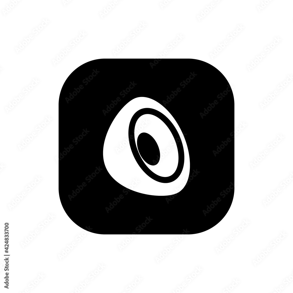 High quality speakers icon design on white background High quality speakers icon design on white background