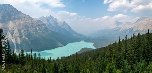 Peyto lake in the Canadian Rockies © Dave