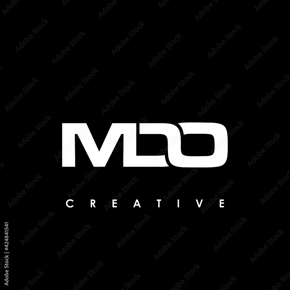 MDO Letter Initial Logo Design Template Vector Illustration MDO Letter Initial Logo Design Template Vector Illustration