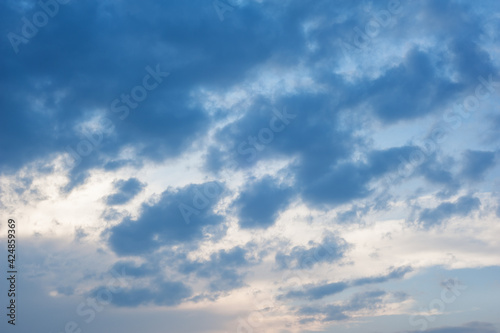 Fototapeta Naklejka Na Ścianę i Meble -  Twilight sky background