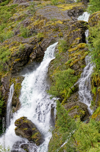 Norway - Jostedalsbreen National Park - Waterfall