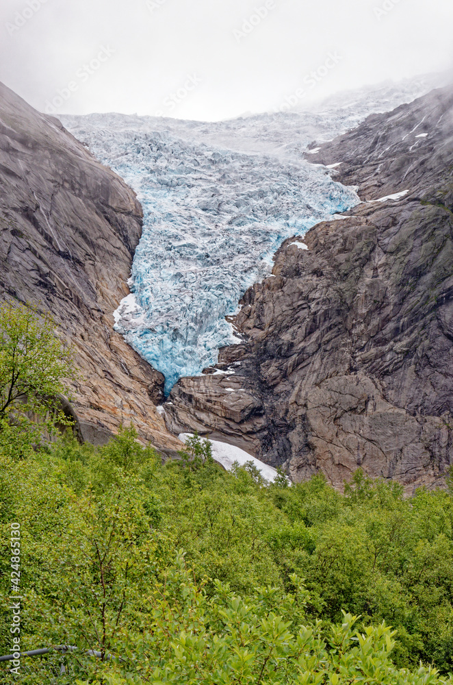 Norway - Briksdal glacier - Jostedalsbreen National Park