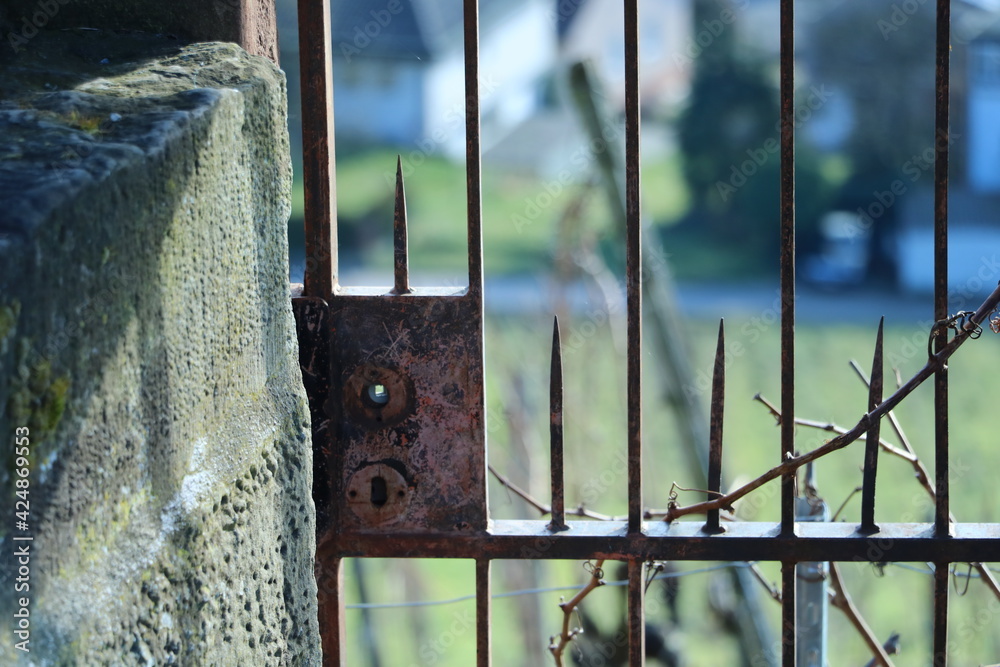old rusty gate old rusty gate