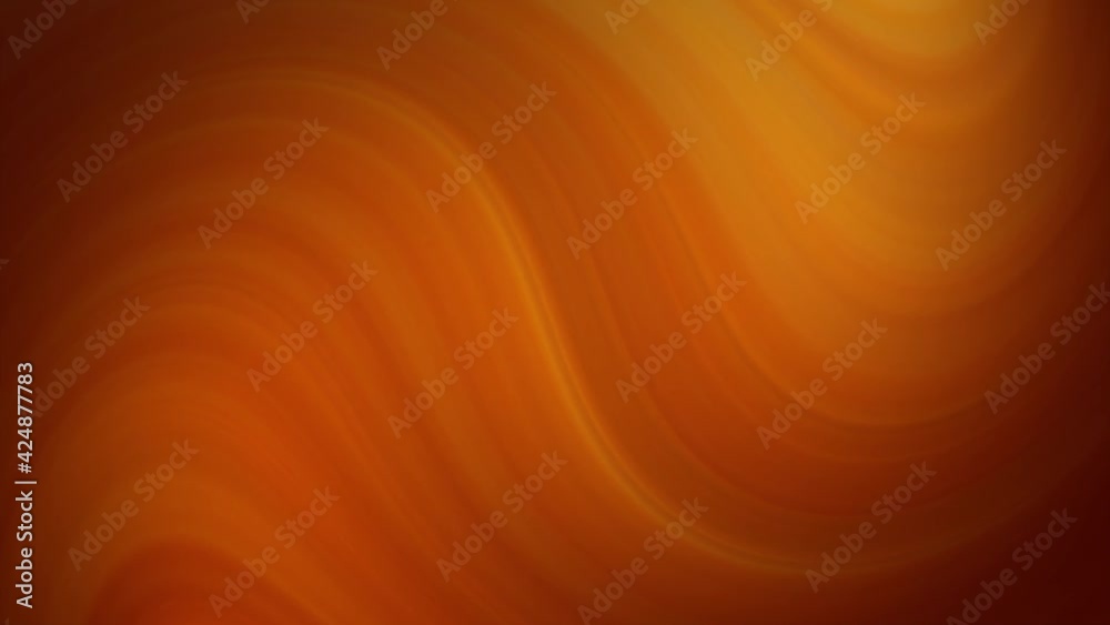 Orange liquid background wave liquid composition