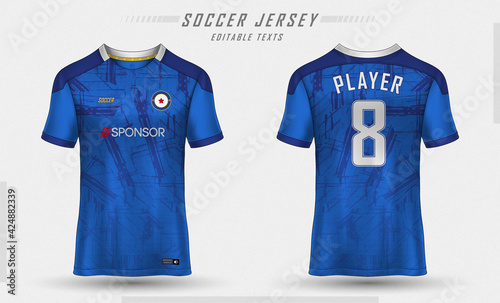 Soccer jersey template sport t shirt design