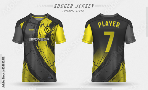 Soccer jersey template sport t shirt design