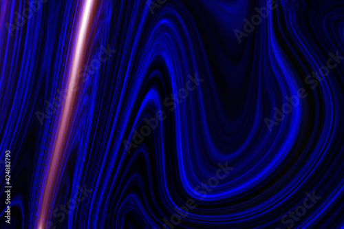 Dark blue liquid texture. Abstract background vector