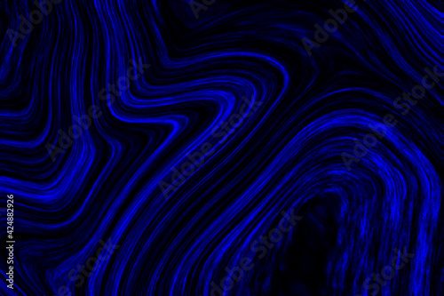 Dark blue liquid texture. Abstract background vector
