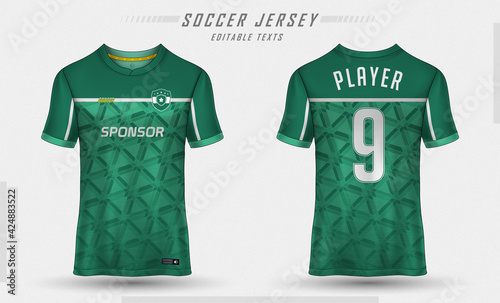 Soccer jersey template sport t shirt design