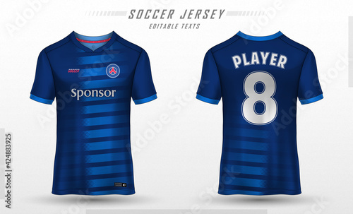 Soccer jersey template sport t shirt design