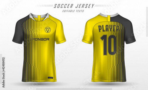 Soccer jersey template sport t shirt design