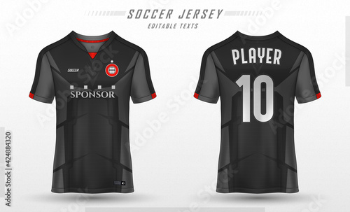 Soccer jersey template sport t shirt design