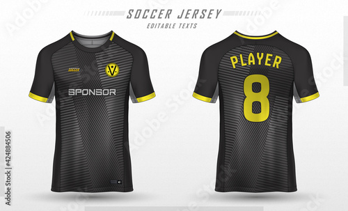 Soccer jersey template sport t shirt design