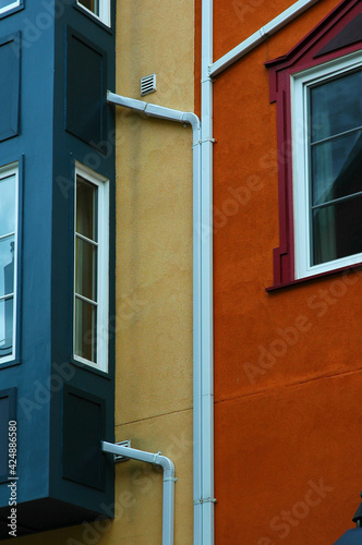 windows on a building