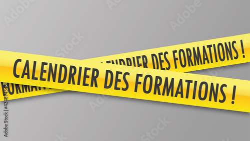 Logo calendrier des formations.