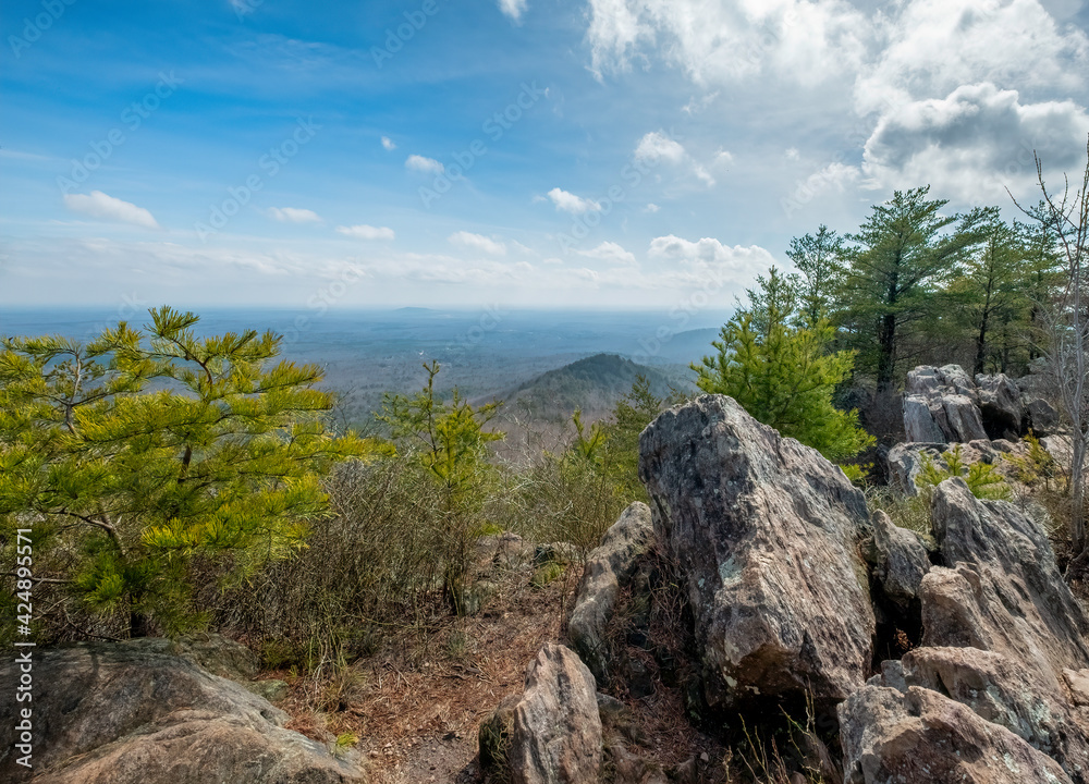 The Pinnacle Trail, Crowder's Mountain, North Carolina