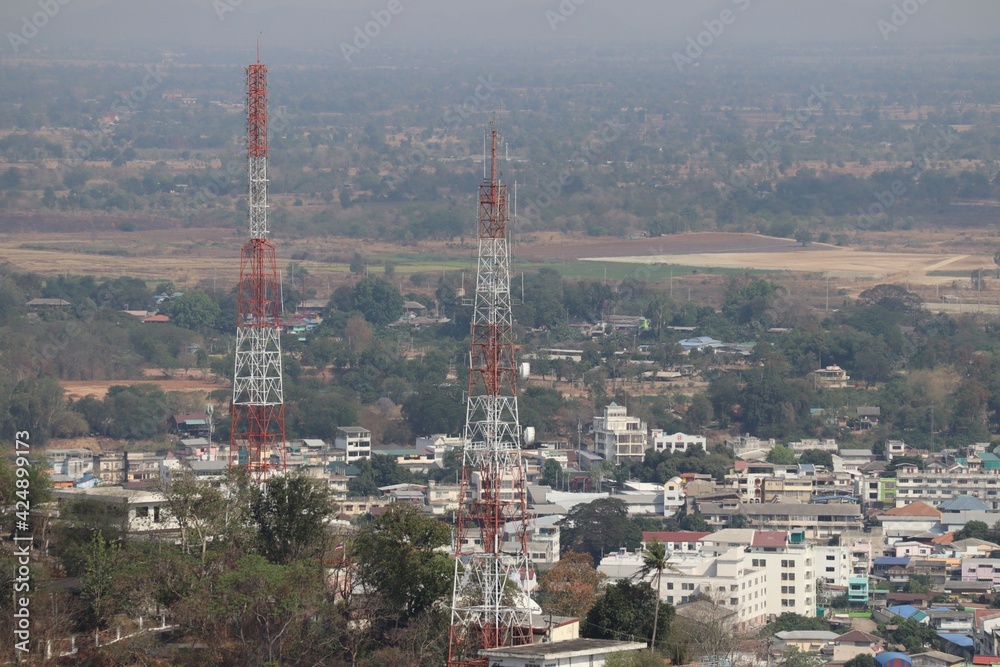 Obraz premium view of the city