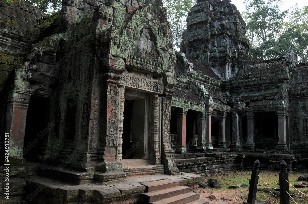 Naklejka premium タ・プローム遺跡