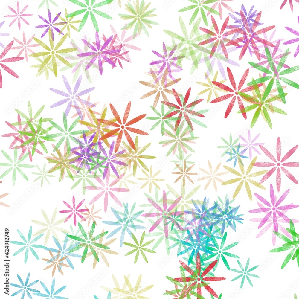 The abstract art design background of flower paint by watercolor The abstract art design background of flower paint by watercolor