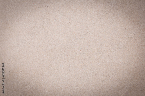 Recycled brown paper texture or paper background for design with copy space for text or image