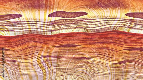 Wallpaper Mural Slow movement of abstract lines and circles on a light background Torontodigital.ca