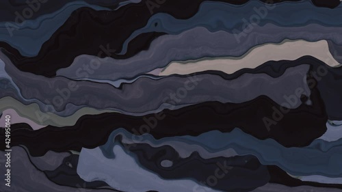 Wallpaper Mural The general direction of the blue and black lines Torontodigital.ca