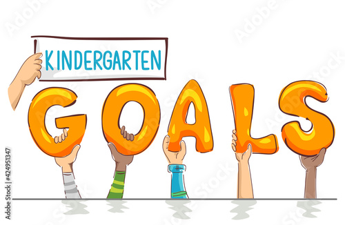 Kids Hands Kindergarten Goa...