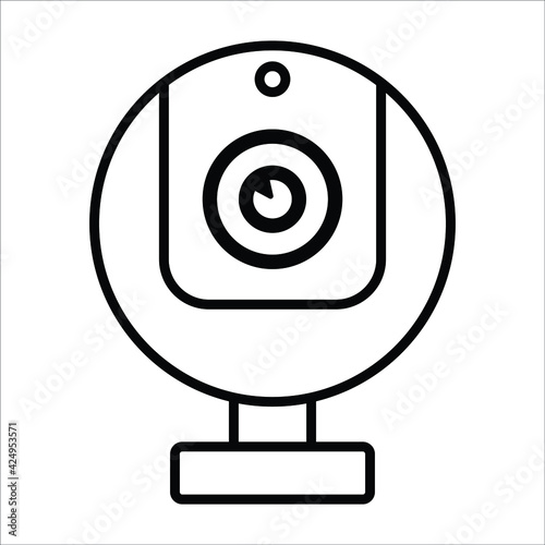 web came line icon modern illustration