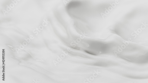 Milky abstract wavy background