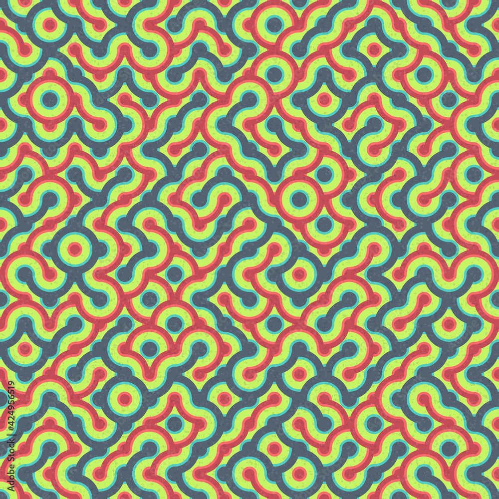 Abstract Geometric Pattern generative computational art illustration Abstract Geometric Pattern generative computational art illustration