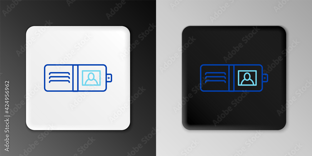 Line Wallet icon isolated on grey background. Purse icon. Cash savings symbol. Colorful outline concept. Vector Line Wallet icon isolated on grey background. Purse icon. Cash savings symbol. Colorful outline concept. Vector