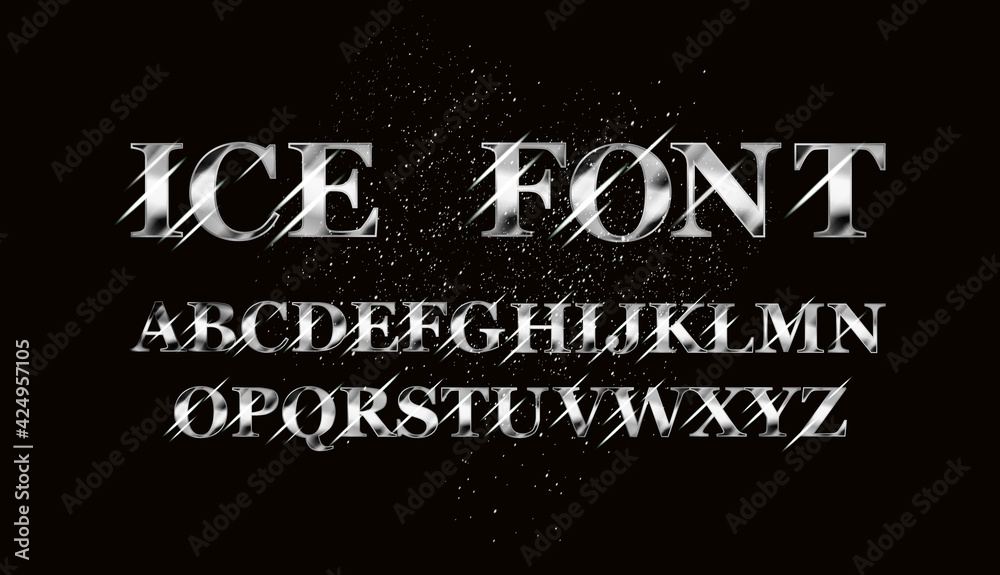 Ice font collection