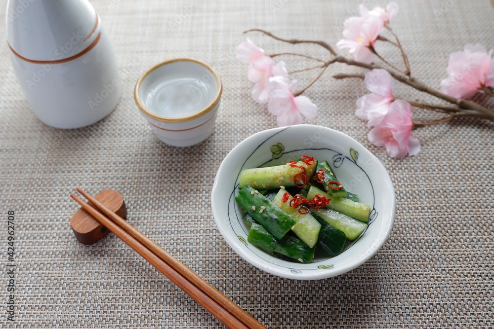 辛口ごまきゅうり醤油漬け