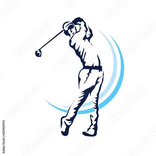 Golf logo design