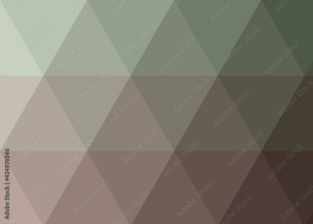 Fototapeta premium Abstract color Low-Polygones Generative Art background illustration