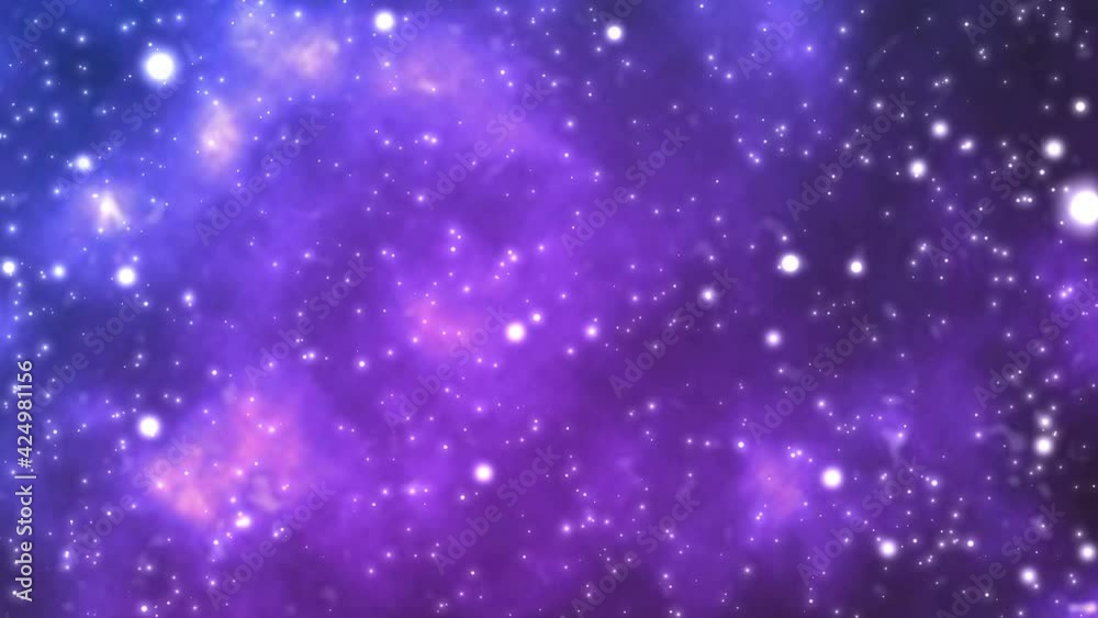 Looped Slowly Moving Star Field Galaxy animation background for screensaver and VJ mapping or you can use in your music projects this visual.