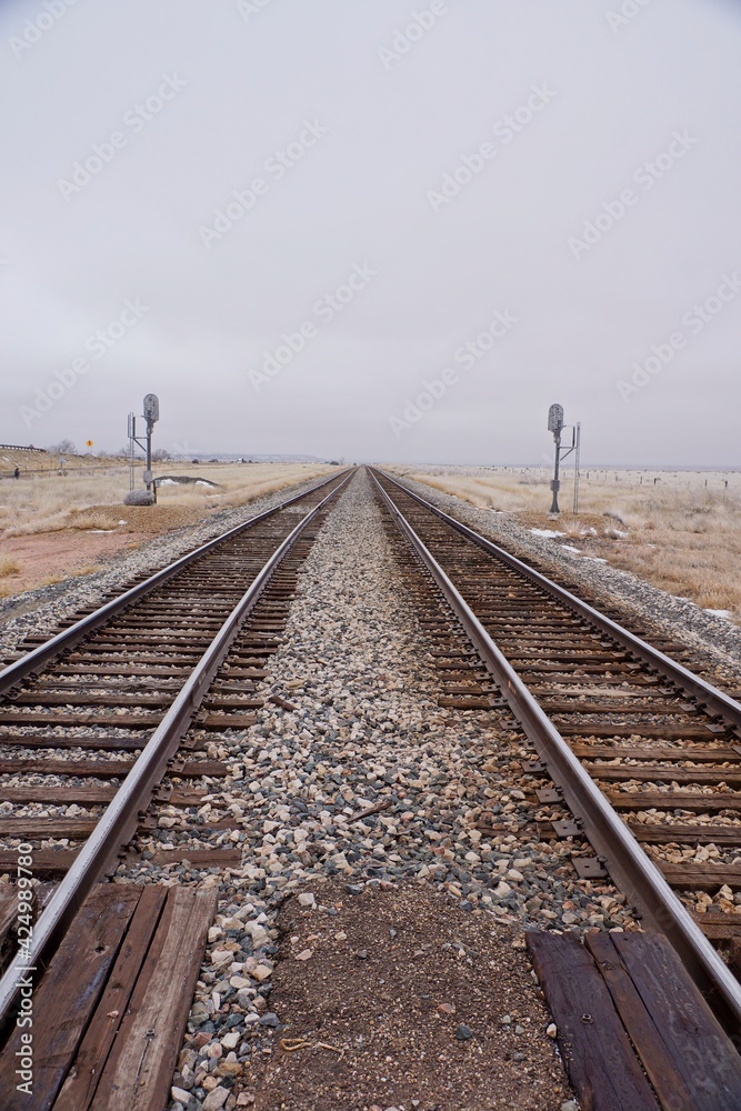 Rail road in the State of New Mexico USA Rail road in the State of New Mexico USA