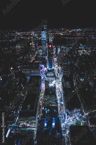 Photography eiffel tower at night