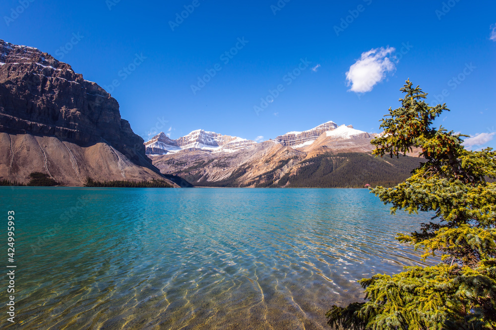 Canada. Glacial lake