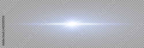Vector transparent sunlight special lens flare light effect. PNG. Vector illustration.