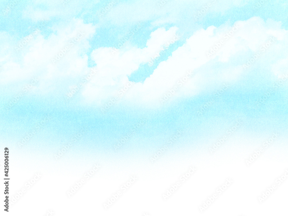 空と雲 水色から白のグラデーション背景 Stock Illustration Adobe Stock 空と雲 水色から白のグラデーション背景 Stock Illustration Adobe Stock