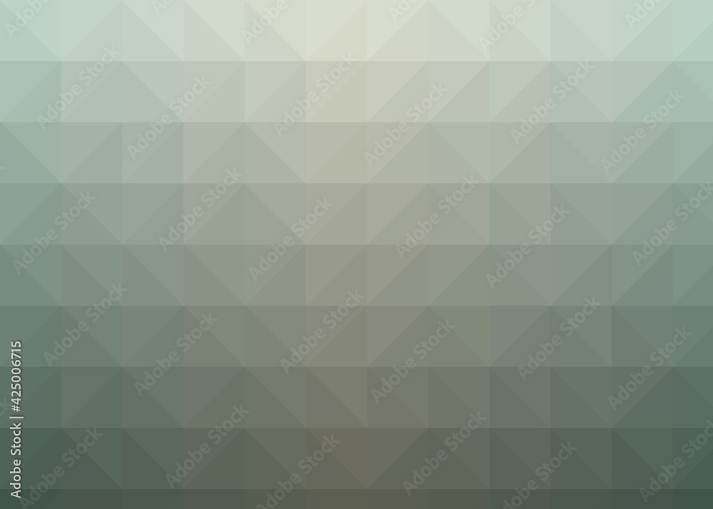 Abstract color Low-Polygones Generative Art background illustration