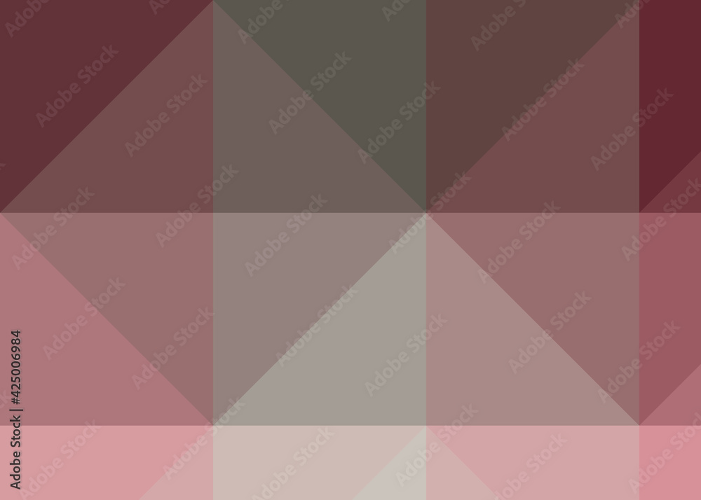 Fototapeta premium Abstract color Low-Polygones Generative Art background illustration