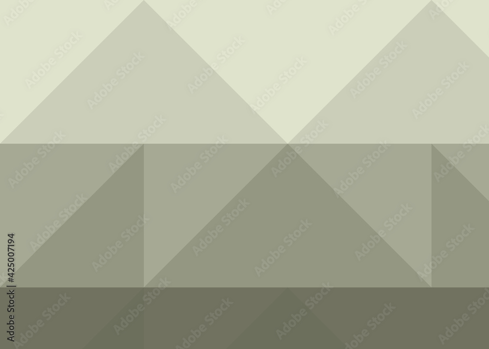 Obraz premium Abstract color Low-Polygones Generative Art background illustration