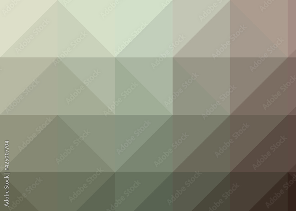 Obraz premium Abstract color Low-Polygones Generative Art background illustration