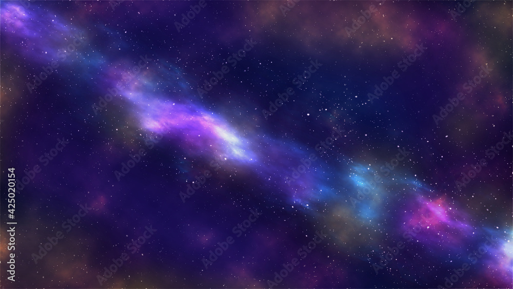 Naklejka premium Star and galaxy, space background,milky way galaxy.