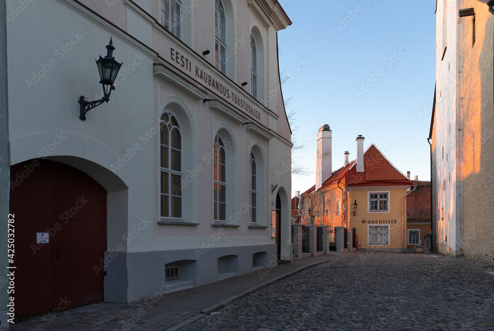 buildings of old Tallinn