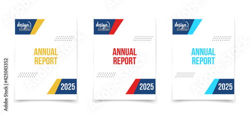 Annual report design template, flyer template layout in a4, brochure, booklet, cover, poster etc. 