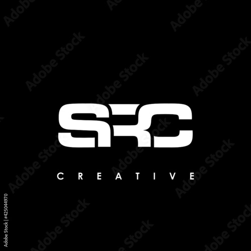 SRC Letter Initial Logo Design Template Vector Illustration photo